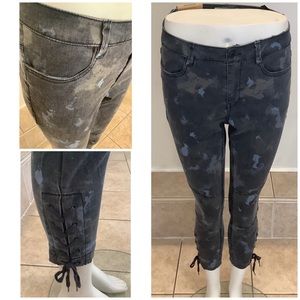 Slim Fit Cropped Leg Jeans